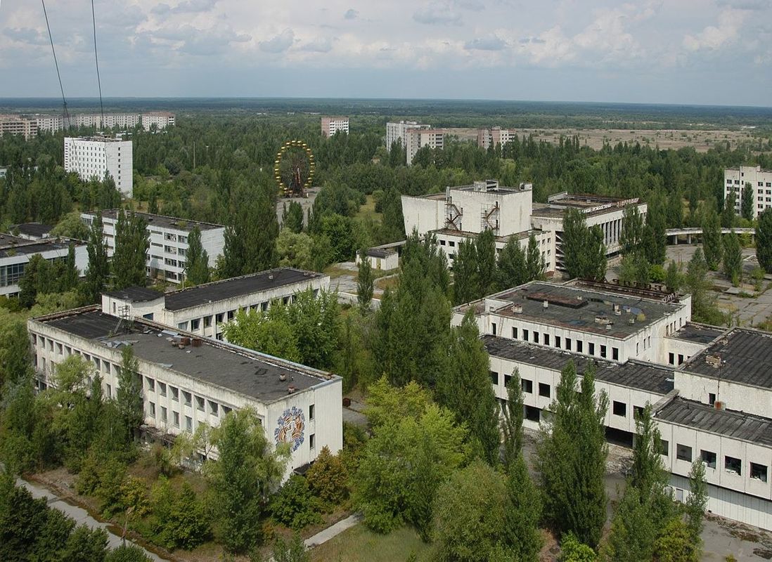 Pripyat:  City Reverting to Nature