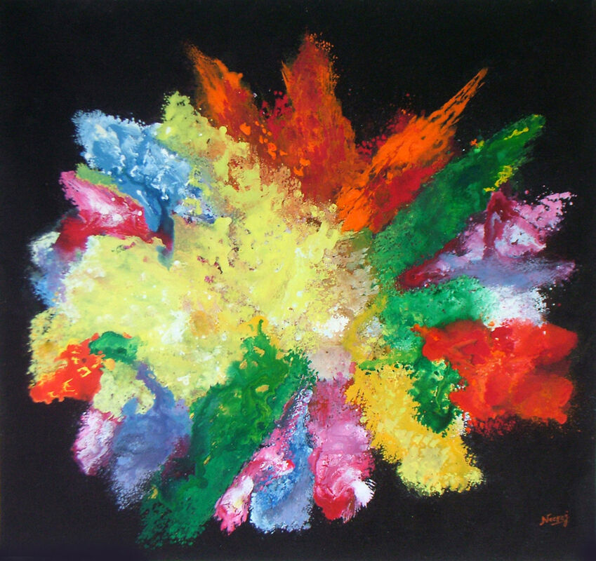 Cosmic Inspiration- Original Painting Cosmic Inspiration- Original Painting