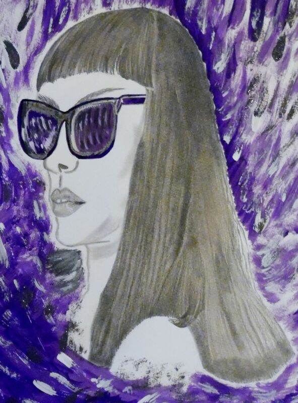 Lady in the Purple Wind