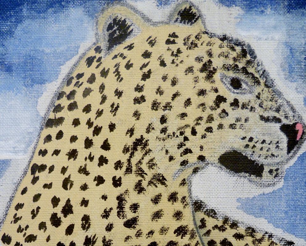 Leopard in the clouds
