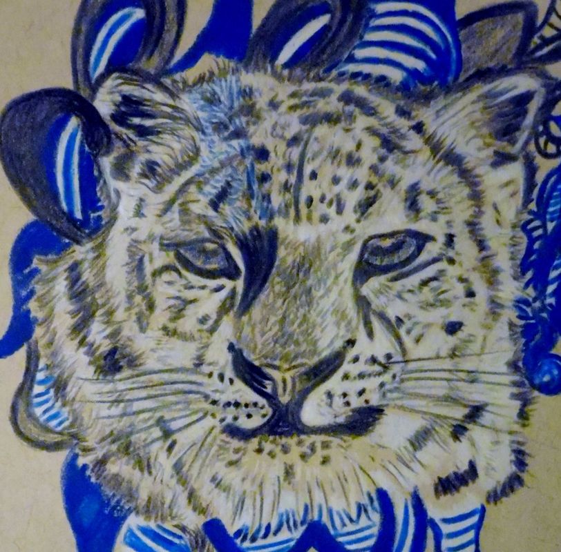 Baby Tiger Feeling Blue