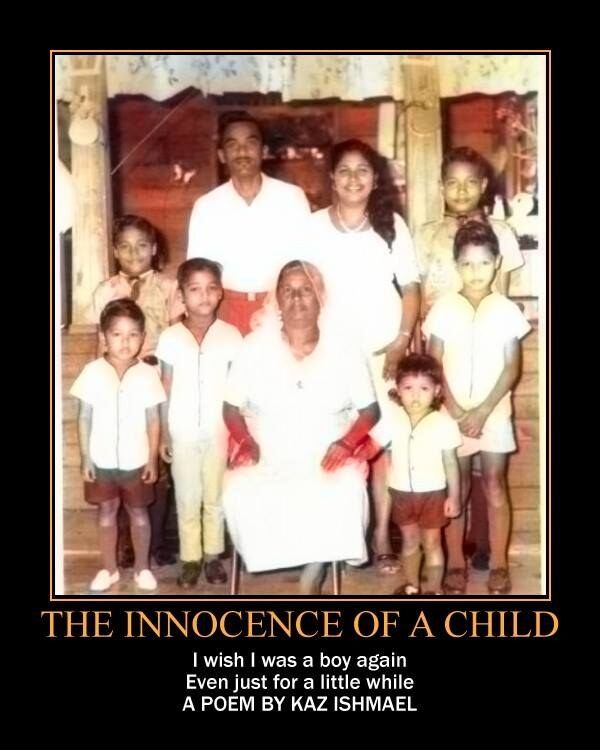 The innocence of a child