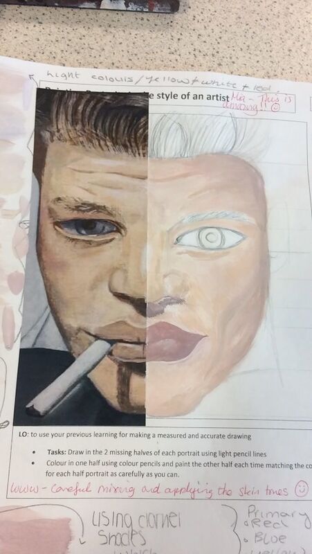 My granddaughters art