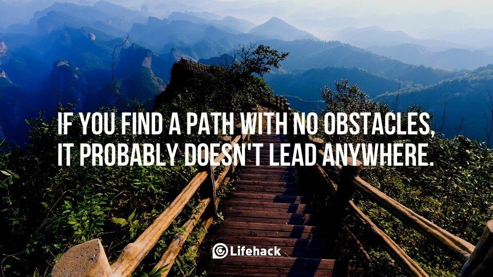 The Path to Fulfillment...