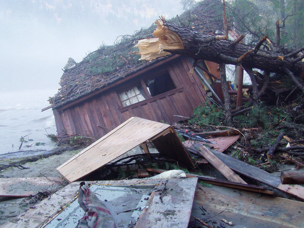 Disaster falling