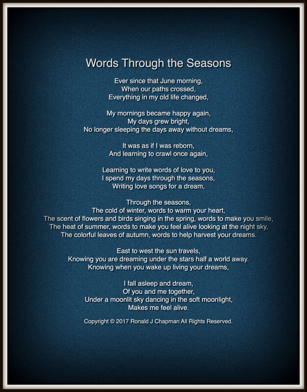 Words Through the Seasons
