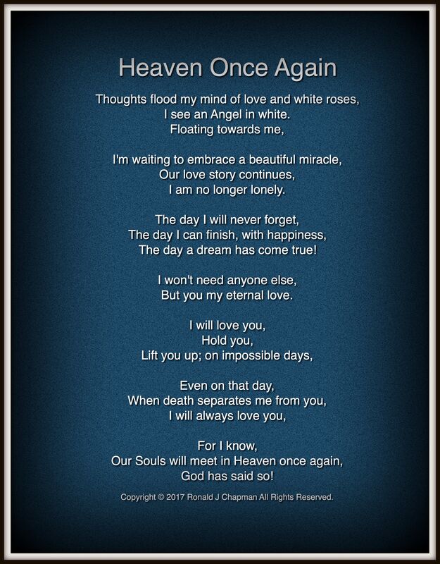 angel going to heaven poem