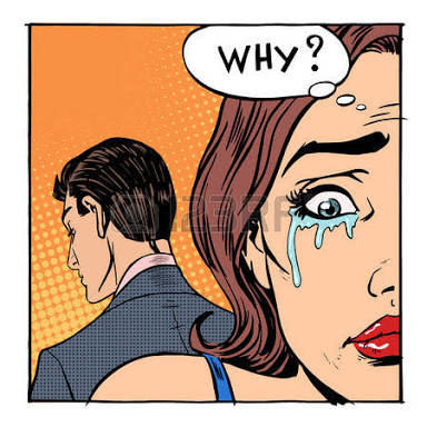 a woman's grief