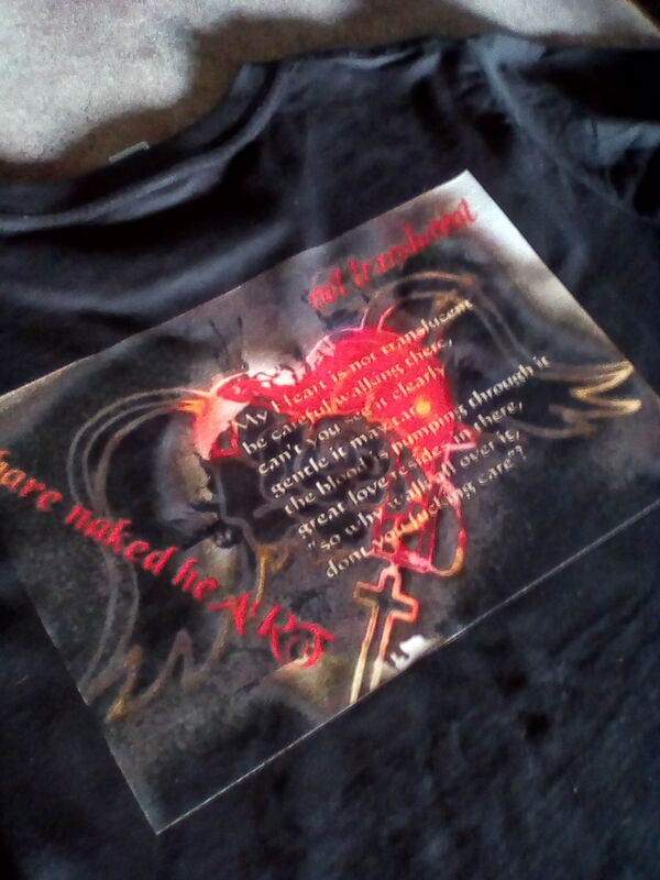 Not translucent T-shirt