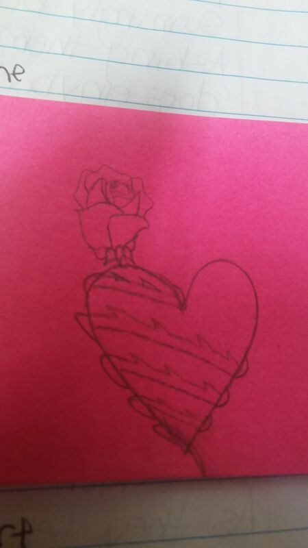 Rose Covered Heart