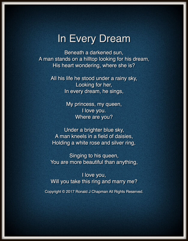 In Every Dream Poem By Ron Chapman