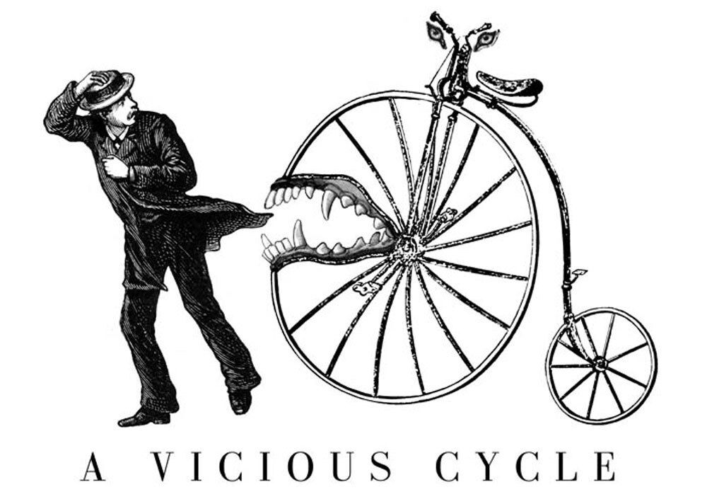 Vicious Cycle  (10 words)