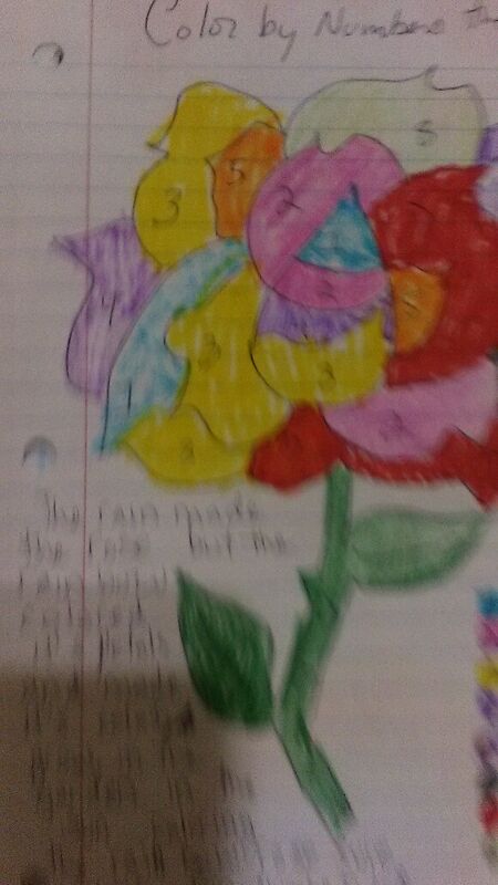 Red rose garden grandma stylen