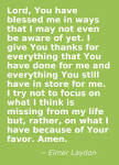 LITTLE NOTE
