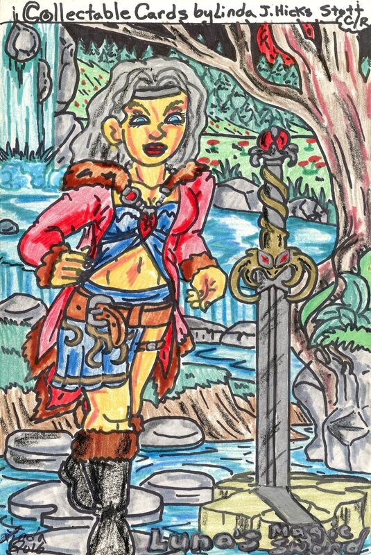 Luna's magic sword