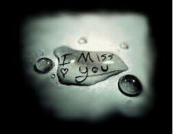 I miss you