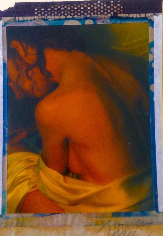 Lady in blue