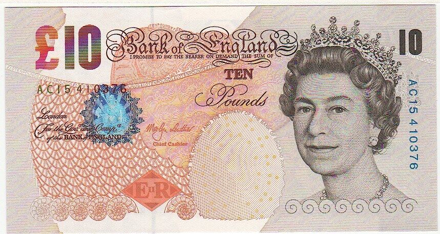 A tenner from heaven