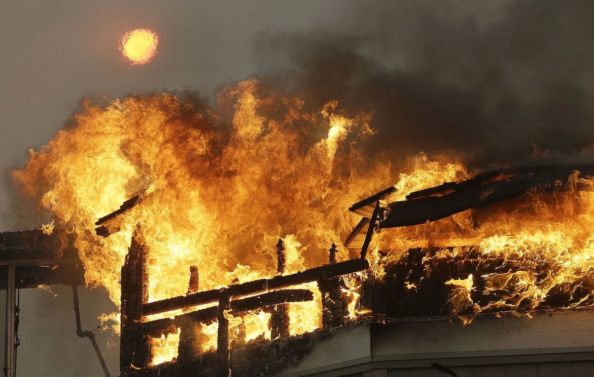 San Francisco burning...