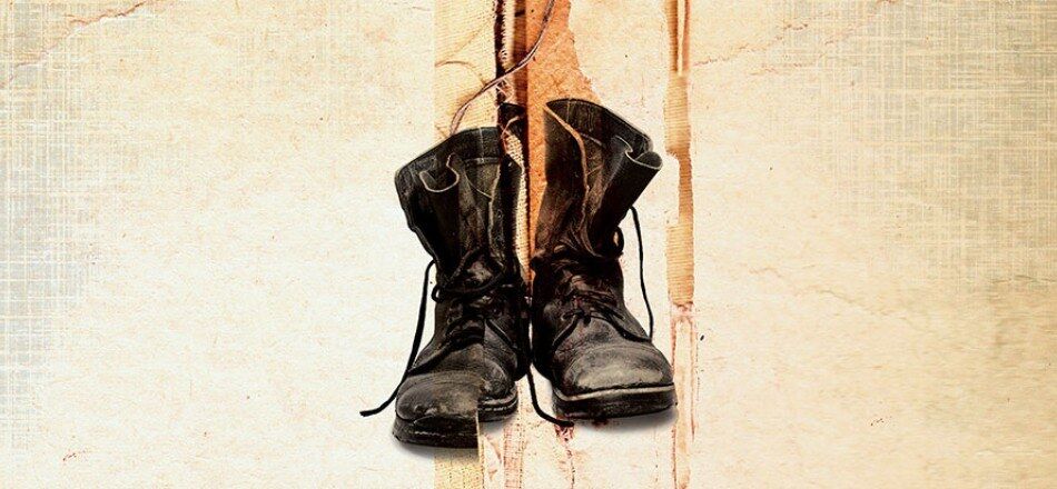 I will March through the field with boots full of lace...