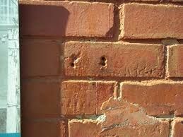 Church Wall Bullet Holes