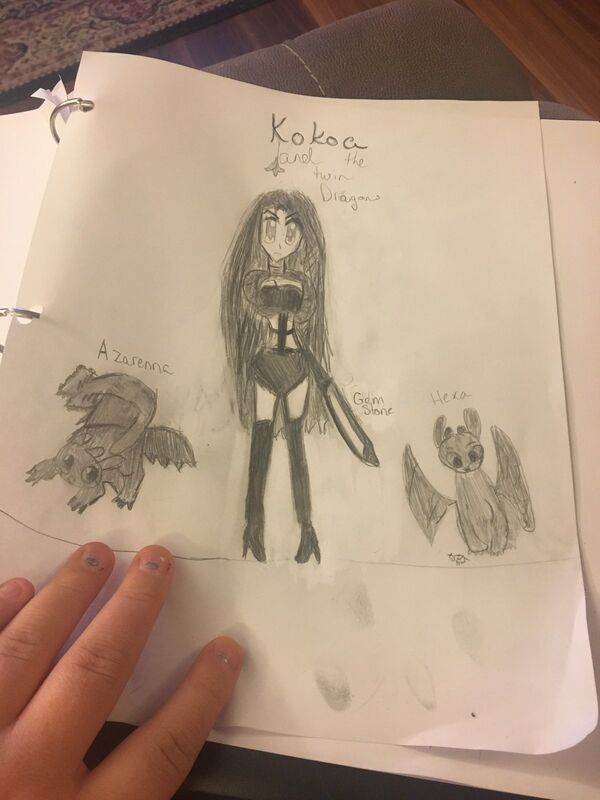 Kokoa and the twin dragons ? 