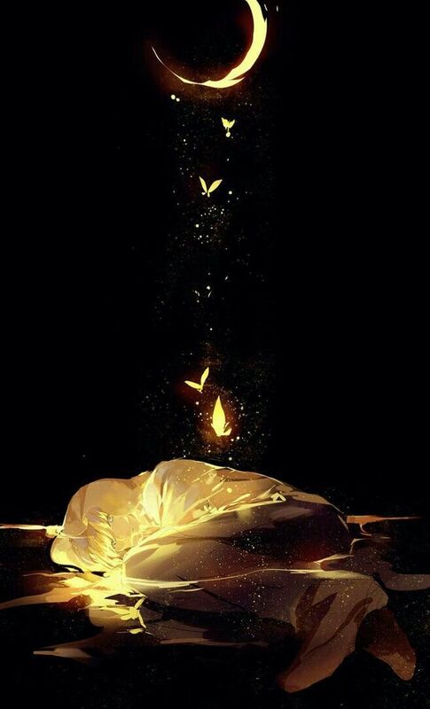 To sleep a sad smile...
