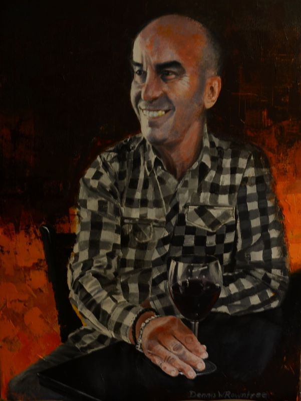 &#039;Jack with Glass of Wine&#039;