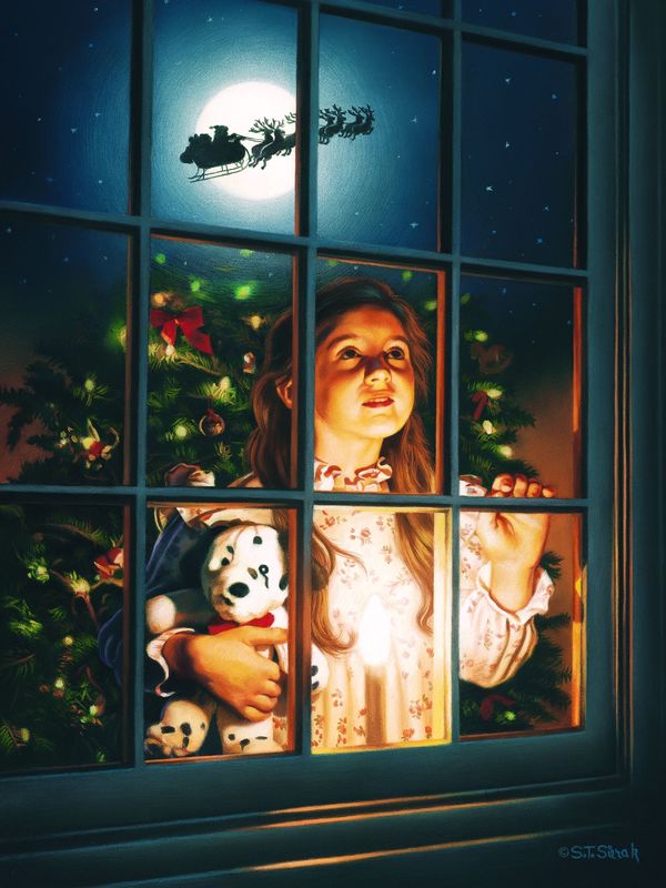 A &#039;Vision&#039; of Santa!