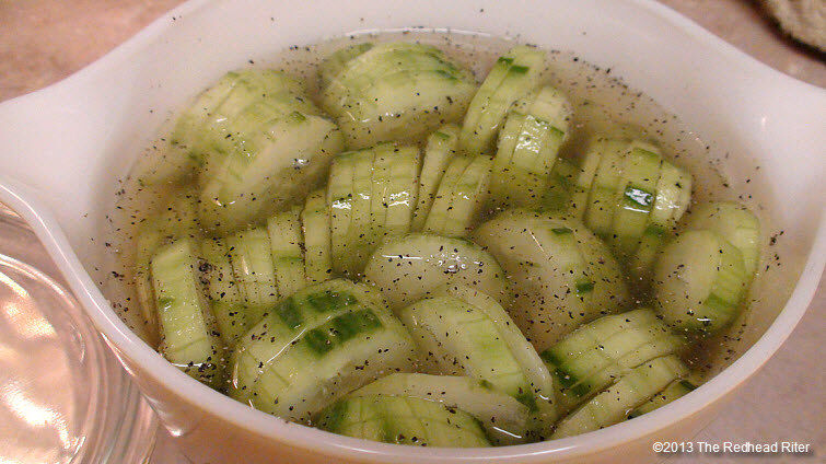 Cucumbers and Vinegar 