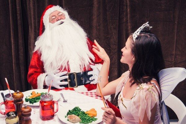 SANTA CLAUS AND THE TOOTH FAIRY 