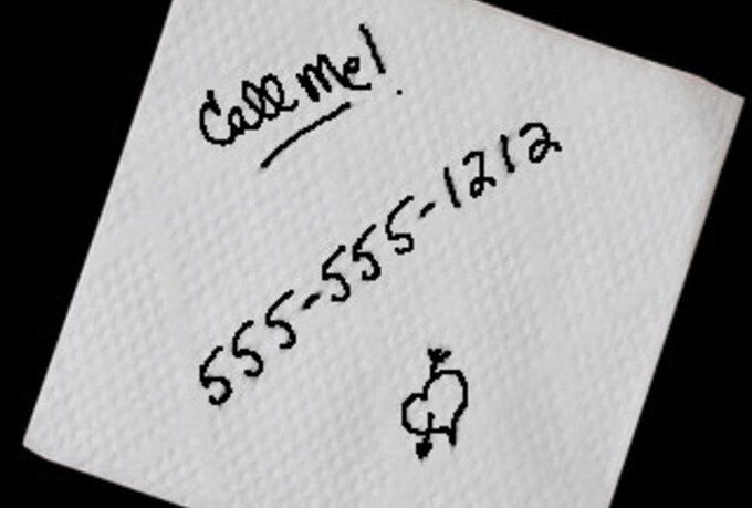 Numeric napkin...