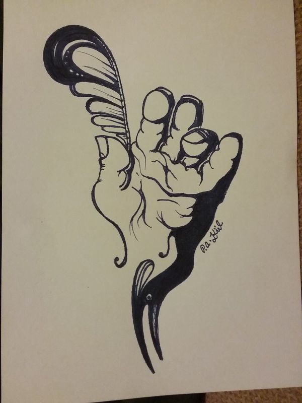 Handy bird