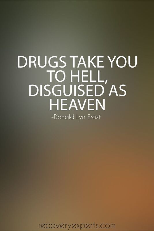 "Drugs Never Change but You Can!"