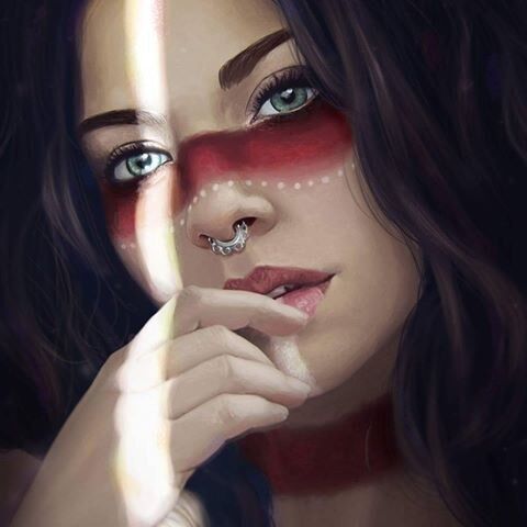 No acid on my face just war paint 