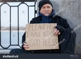 The Poor Old Homeless Man