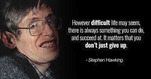 Stephen Hawking Perches...