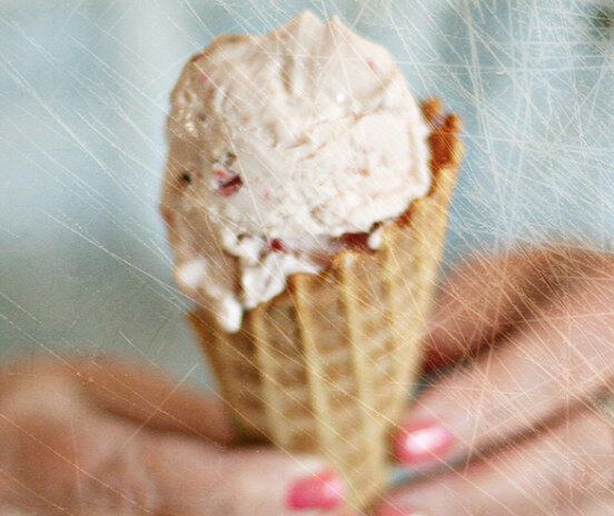 Ice Cream In Vegetable Soup