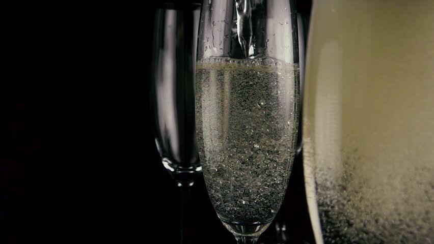 Champagne on ice!