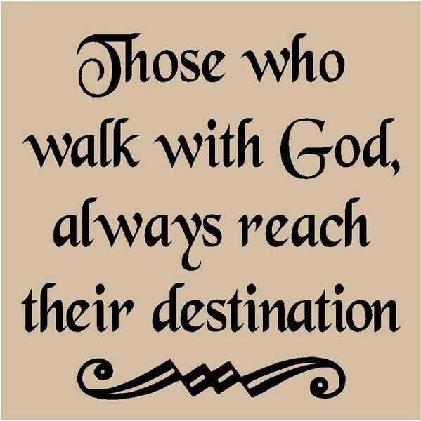 &quot;As You Walk with God&quot;