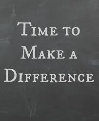 "You Can Make a Difference!"