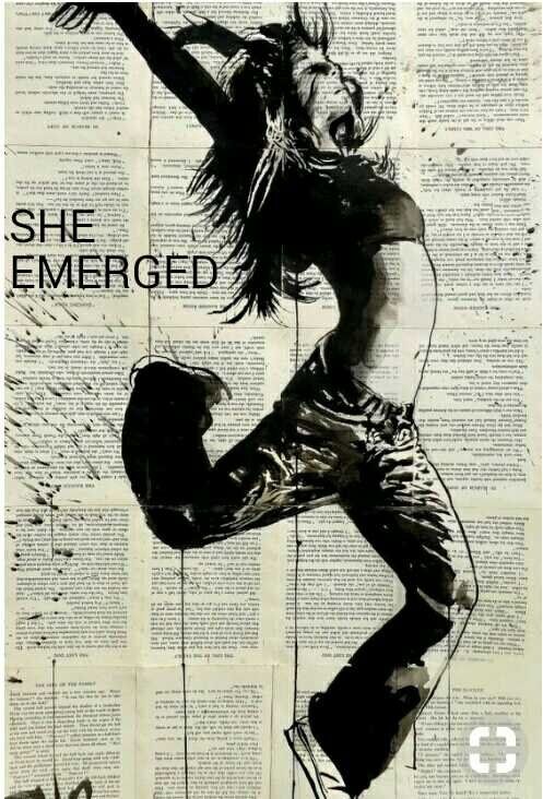 SHE EMERGED