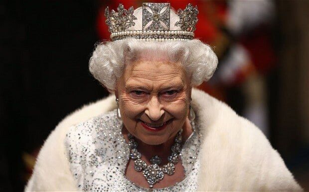 I almost operated on the queen