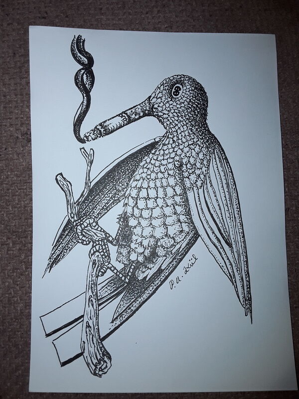 Cigarette bird