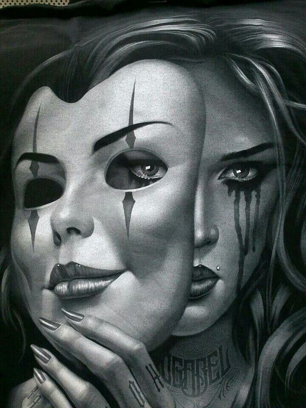 Mask of sorrow...