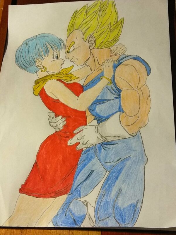 Vegeta and Bulma 