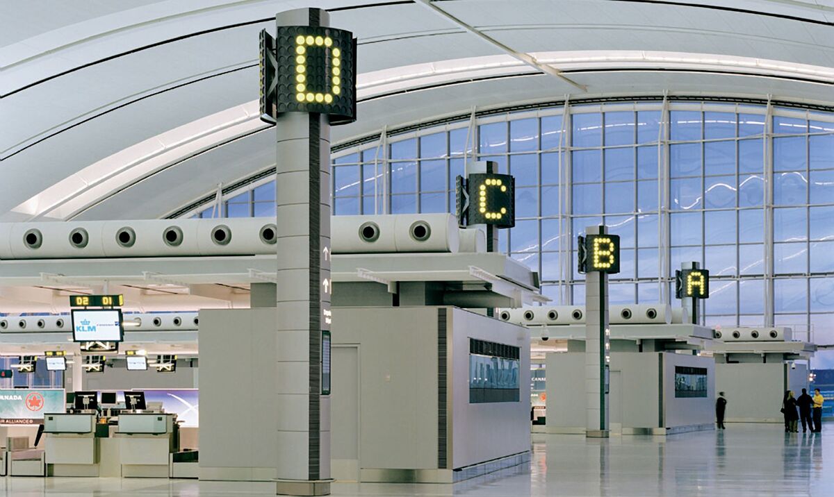 Meanwhile, in the international airport...