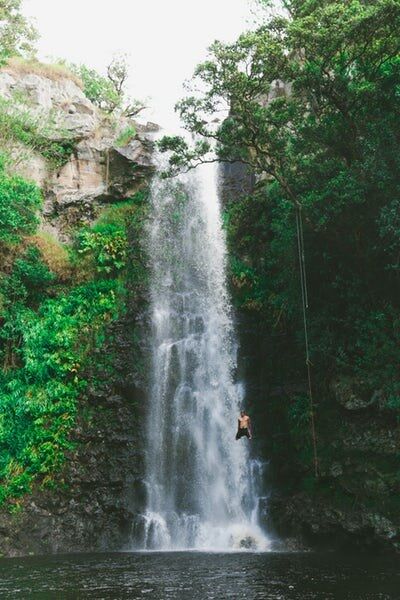 The Waterfall is My Shower