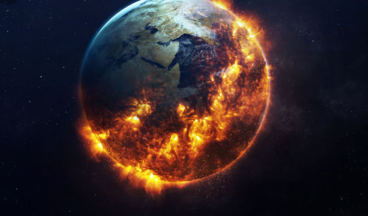 Earth Aflame 