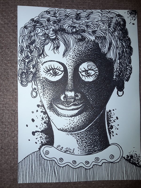 Black and white woman